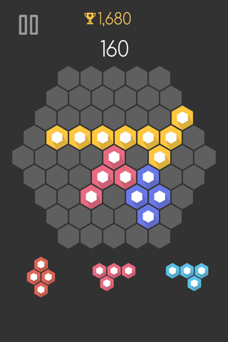 Block Rolling Sky - Super hexagon puzzle scattergories endless board game screenshot 2