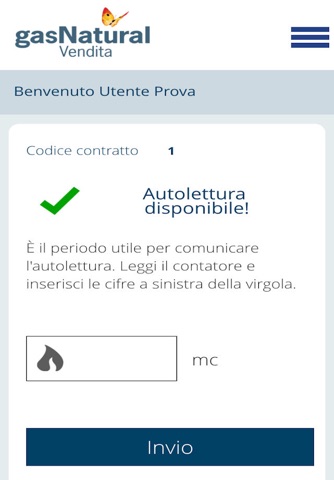 Autolettura Gas screenshot 3