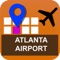 Atlanta Airport Map allows you to search for Terminals, Gates, Hotels etc in Hartsfield Jackson Airport(ATL)