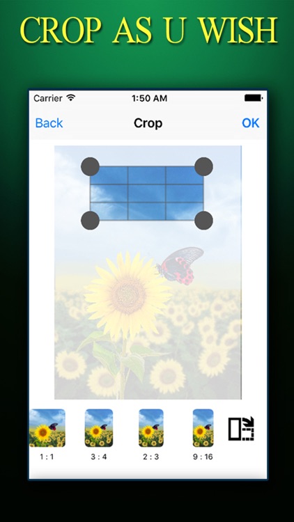 CROP PHOTO ++ Crop Photos Instantly With Effects Editing Tools