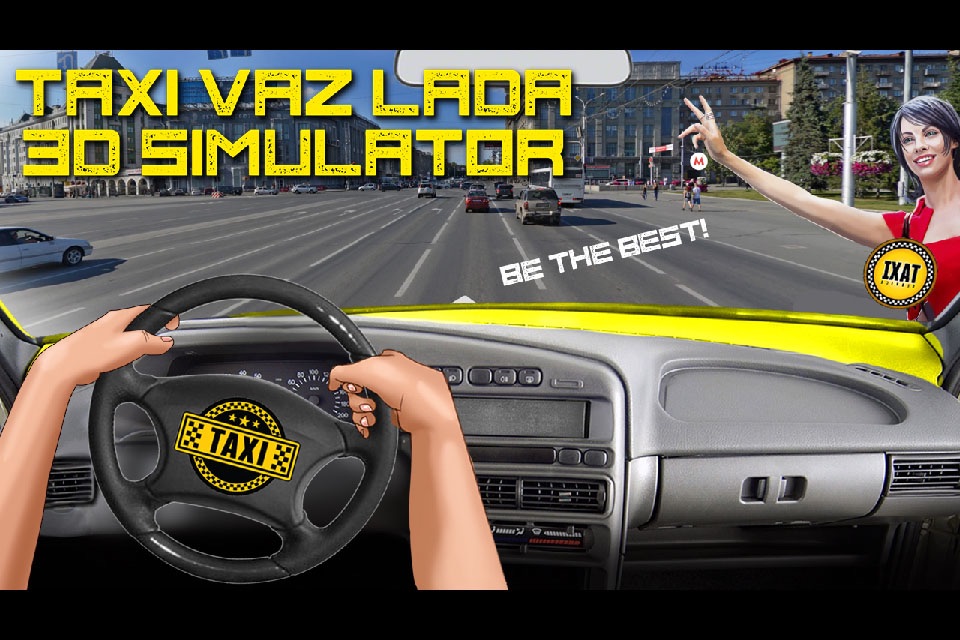 Taxi VAZ LADA 3D Simulator screenshot 2
