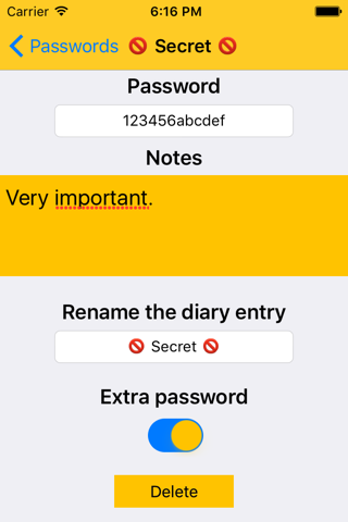 Secure Passwords - 100% Security screenshot 2