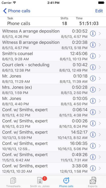 iPunchclock screenshot-4