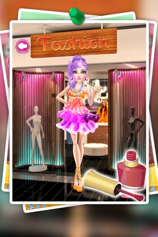 fashion doll beauty salon - makeover game screenshot 2