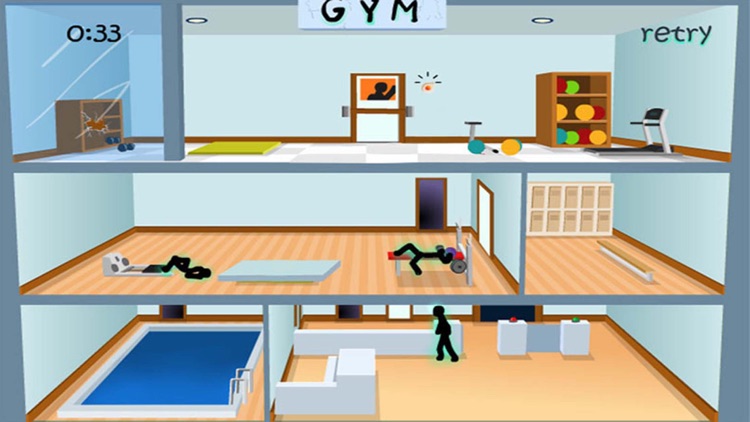 Deadly Gym - Stickman Edition