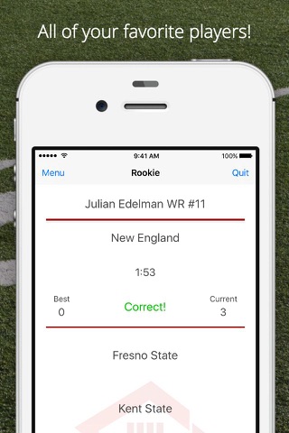 Football College Trivia screenshot 3