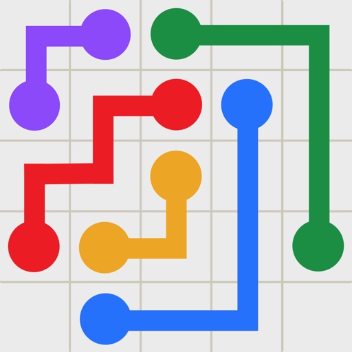 Point 2 Point - free puzzle digital connection game Icon