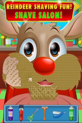 Christmas Shave - Santa & Reindeer Barbershop & Salon screenshot 2