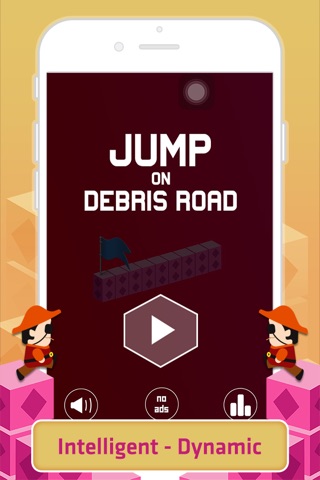 Jump on Debris Road screenshot 3