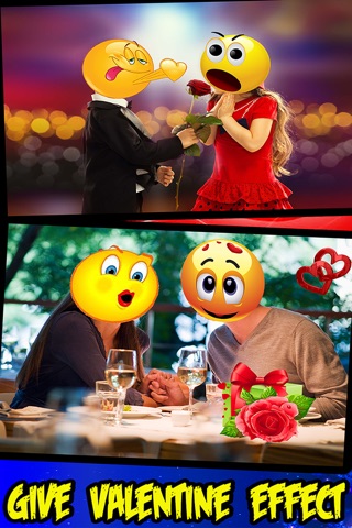 Vamoji Photo - Exclusive Valentine Picture With Emoji Stickers editor screenshot 3