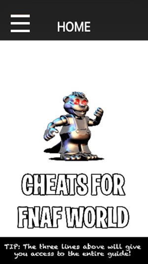 Cheats For FNAF World Game