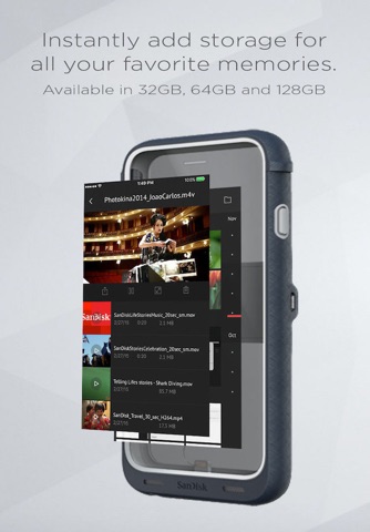 SanDisk iXpand™ Memory Case screenshot 3