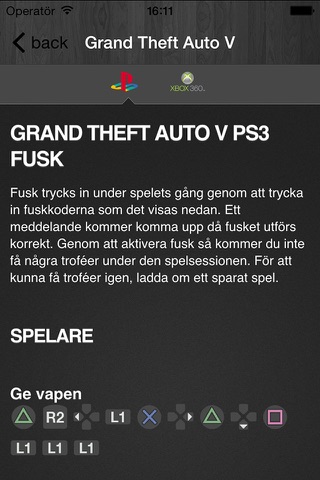 Cheats for GTA - for all Grand Theft Auto Games,GTA 5,GTA V. screenshot 2