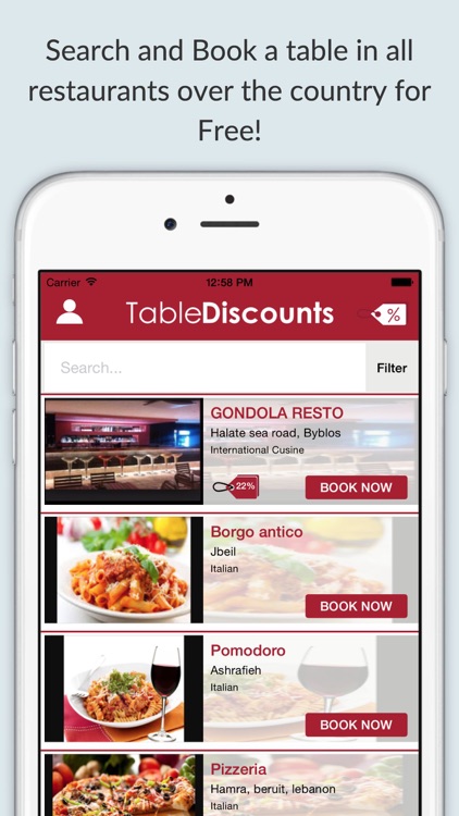 Table Discounts