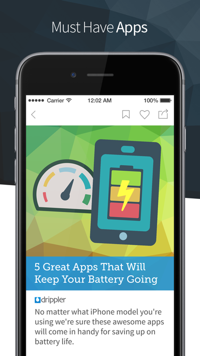 Drippler Updates, Tips & Apps for iPhone Screenshot 3