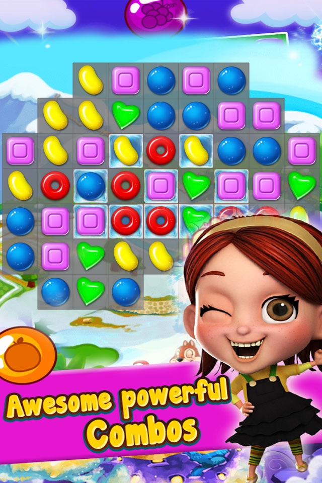 Sugar Candy Dash Village: Match-3 Version screenshot 2