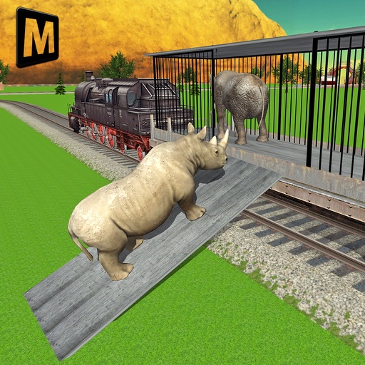 Transport Train Driver : Zoo Animals Icon