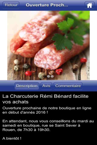 Charcuterie Bénard screenshot 2