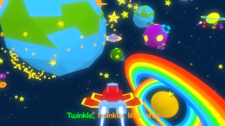 Twinkle Twinkle Little Star - 3D Nursery Rhyme For Kids screenshot-3