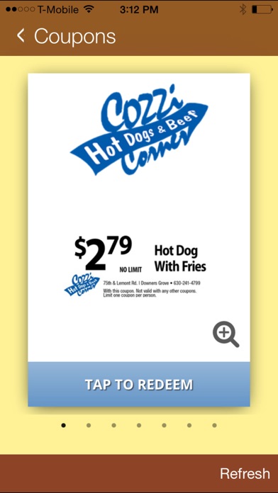 How to cancel & delete Cozzi Corner Hot Dogs & Beef from iphone & ipad 3