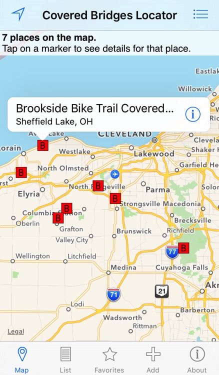Covered Bridges Locator