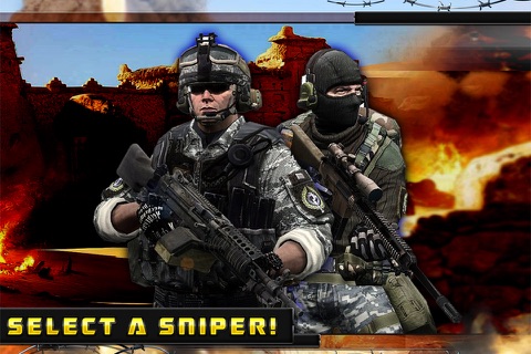 Desert Sniper Shooting Adventure - Frontline Army Defence Mission screenshot 3