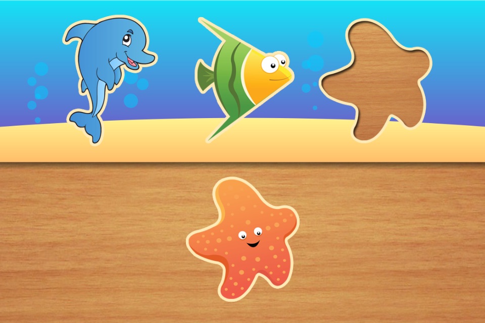 Underwater Adventures - learning puzzle for toddlers and preschoolers screenshot 2