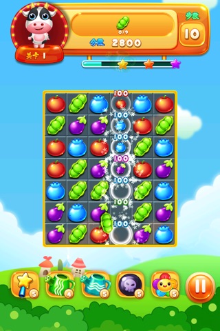 Garden Crush - Free Diamond 3 Match Game screenshot 3