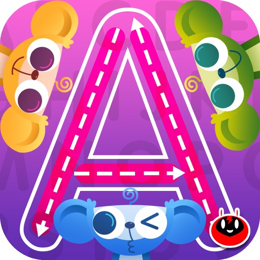 Five Monkeys ABC: Kids Learn to Spell and Write Alphabet icon