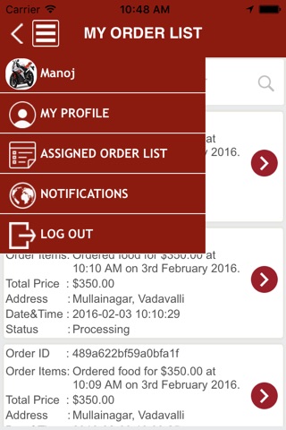 Deliz Multirestaurant RiderApp screenshot 3