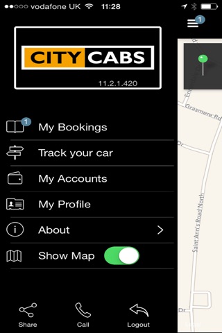 City Cabs Derry screenshot 2