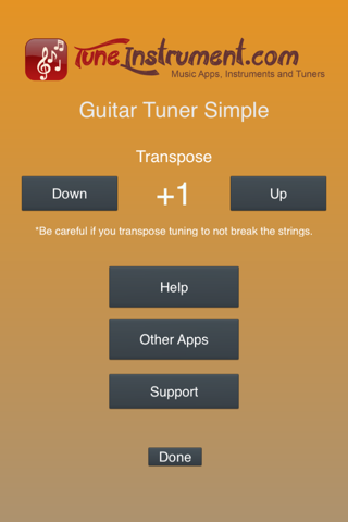 Guitar Tuner Simple screenshot 4