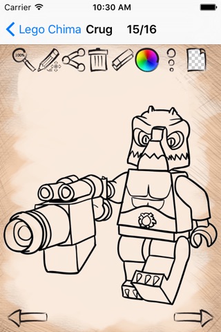 Drawing Ideas Lego Chima Version screenshot 4