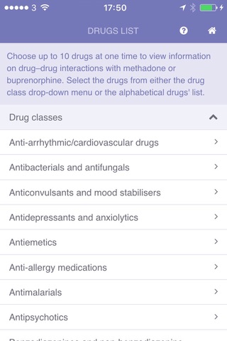 Opioid Drug Interactions screenshot 2
