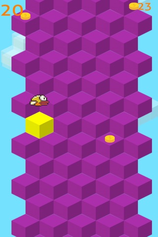 Flappy Qubes - A Replica of the Original Impossible Qubed Bird Game is Back screenshot 3