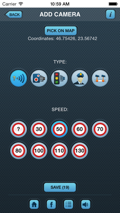 iSpeedCam (Traffic Speed Camera Alert) Screenshot 3