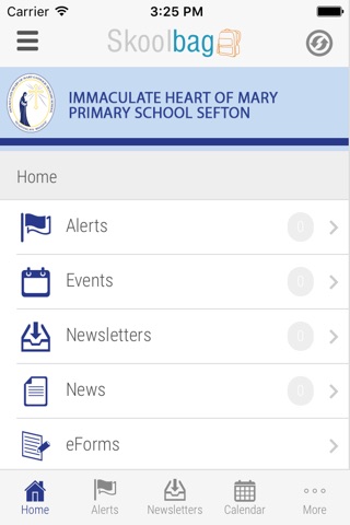 Immaculate Heart of Mary Primary School Sefton - Skoolbag screenshot 2