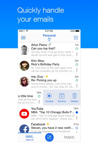 TypeApp Email, Mail & Exchange screenshot 3