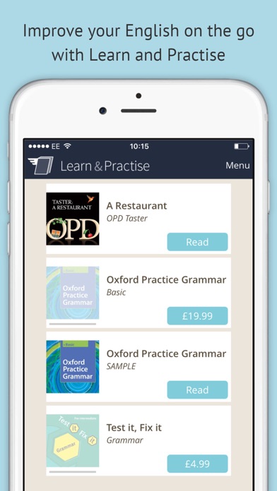 How to cancel & delete Learn and Practise: English to Go from Oxford from iphone & ipad 1