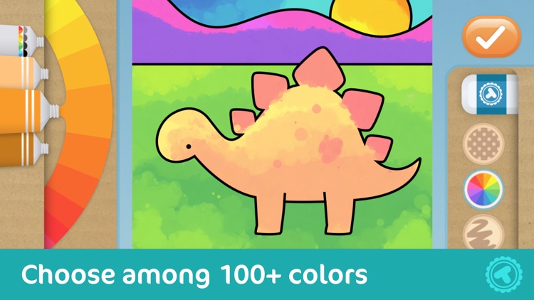 Toonia Colorbook - Educational Coloring Game for Kids & Toddlers