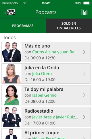 Onda Cero: Radio FM y Podcast screenshot 2