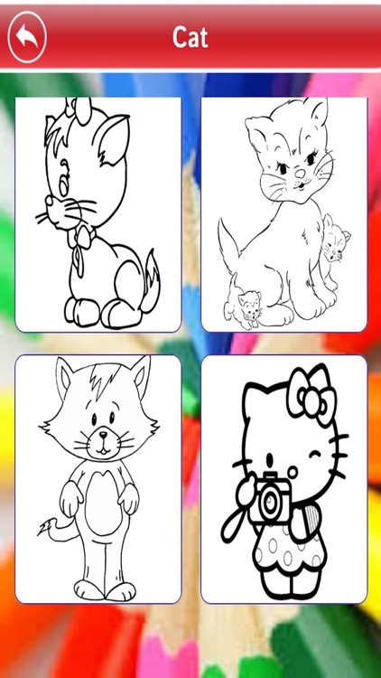 Puppy And Kitty Coloring Book