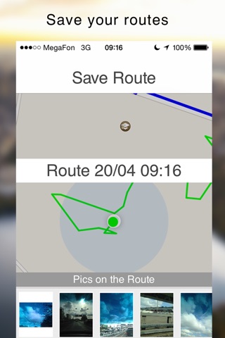 Track My Route - GPS tracker with compass screenshot 4