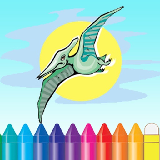 Dinosaur Coloring Book - Dino Baby Drawing for Kids Games iOS App