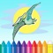 Dinosaur Coloring Book - Dino Baby Drawing for Kids Games
