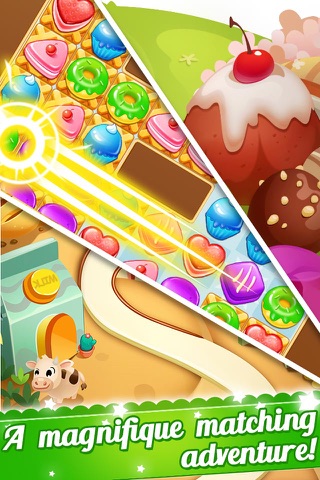 Cookie Fever 2 - Blast candy to win the scrubby pet screenshot 3