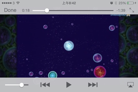 Video Walkthrough for Osmos screenshot 2