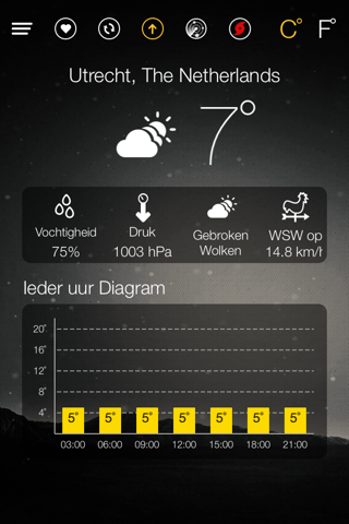 Wereld Weer Prognose screenshot 3