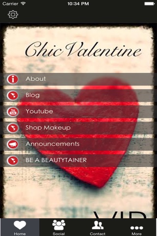 Chic Valentine Makeup VIP screenshot 2