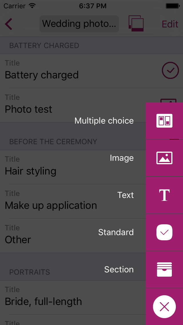Checklists - Easily create checklists